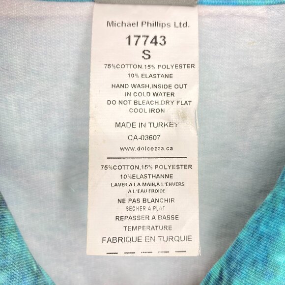 Dolcezza Art Print Vibrant Jacket Sz Small - Picture 3 of 7